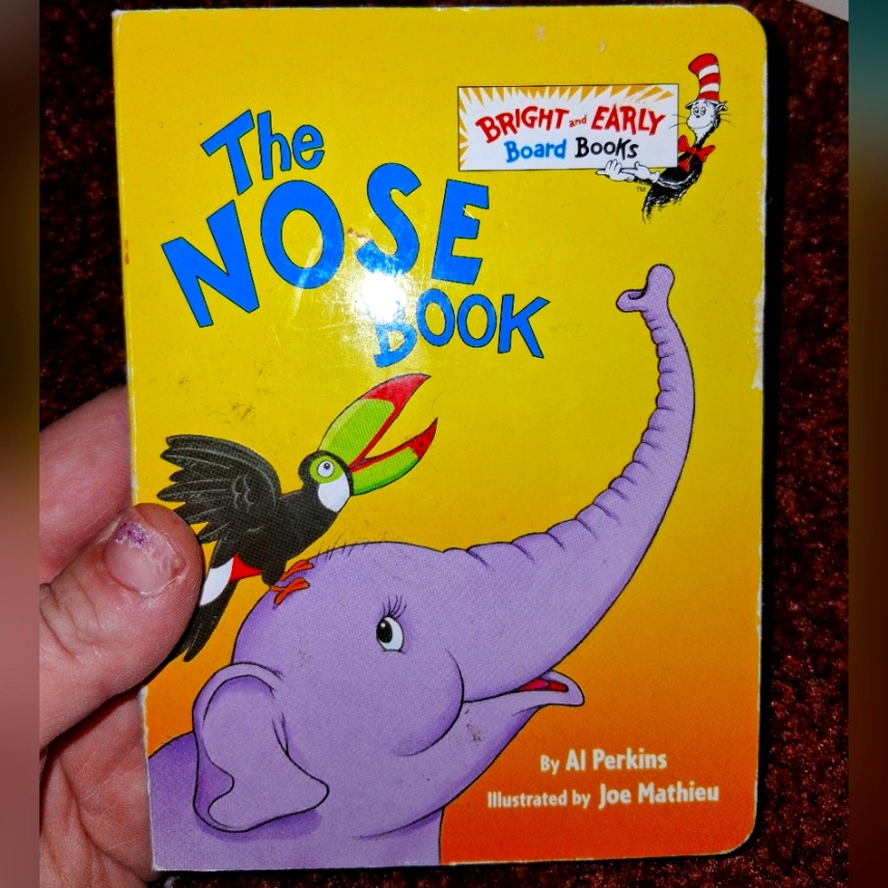 The Nose Book by Al Perkins Kids Dr Seuss 3 For $12 Book